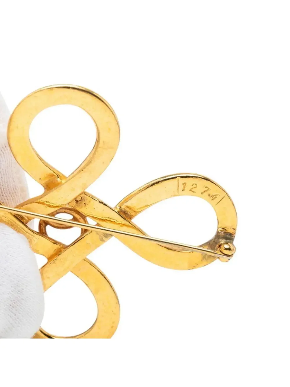 Chanel Cc Logo Brooch Metal #357698C63B